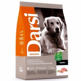 Darsi Sensitive (Индейка) для собак всех пород 2,5кг