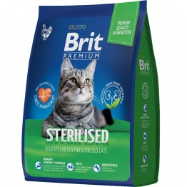 Brit Premium Sterilized (Курица) 8кг