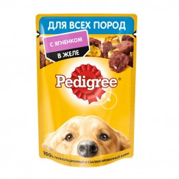 Pedigree для собак всех пород (Ягненок в желе)